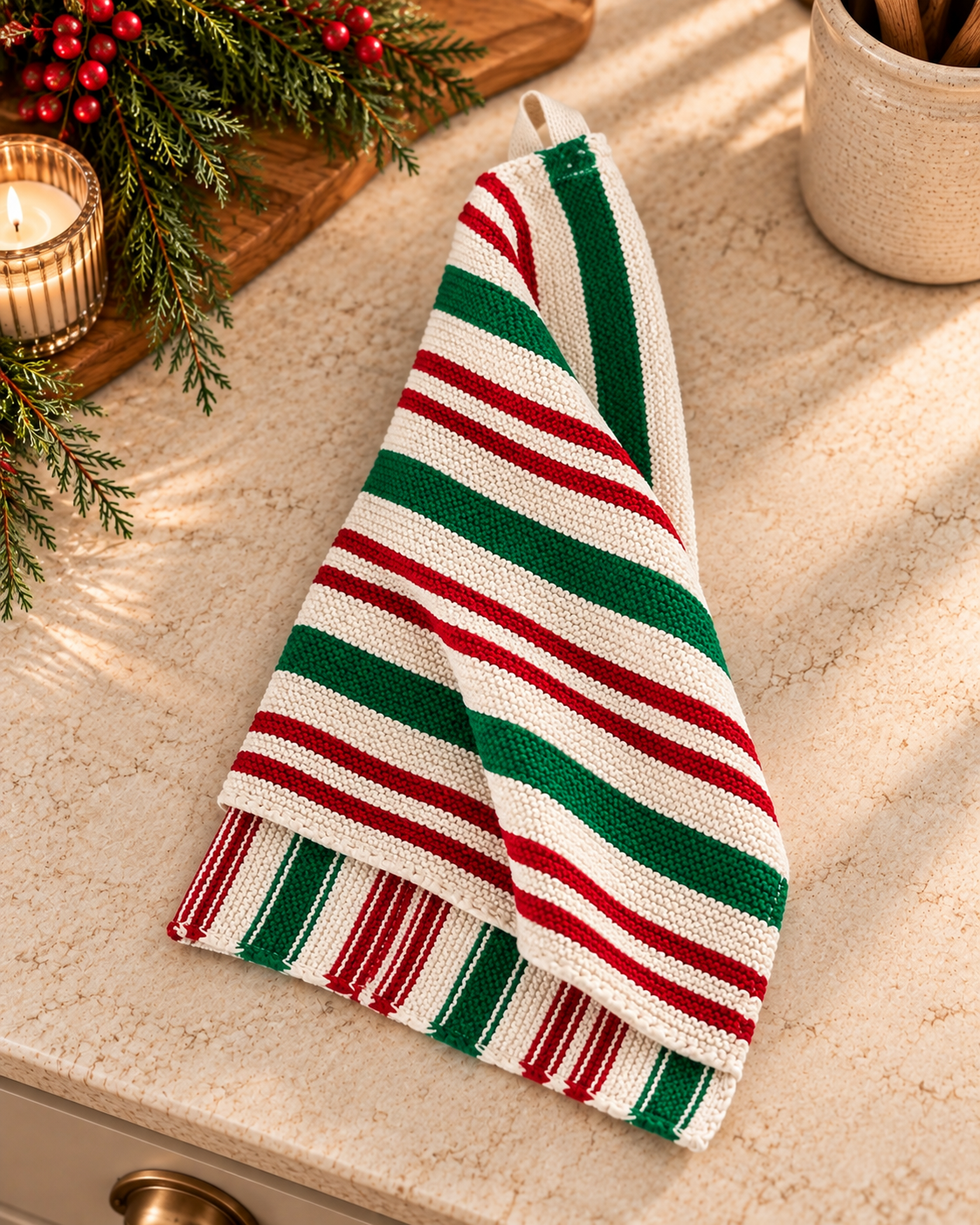 Navidad Dish Cloth