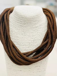 Adina Slub Multistrand Necklace