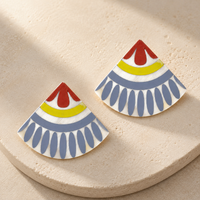 Reyna Tile Earrings | Sunshine Tienda
