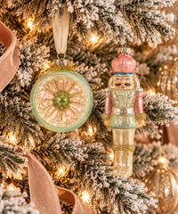 Frosty Glass Ornaments