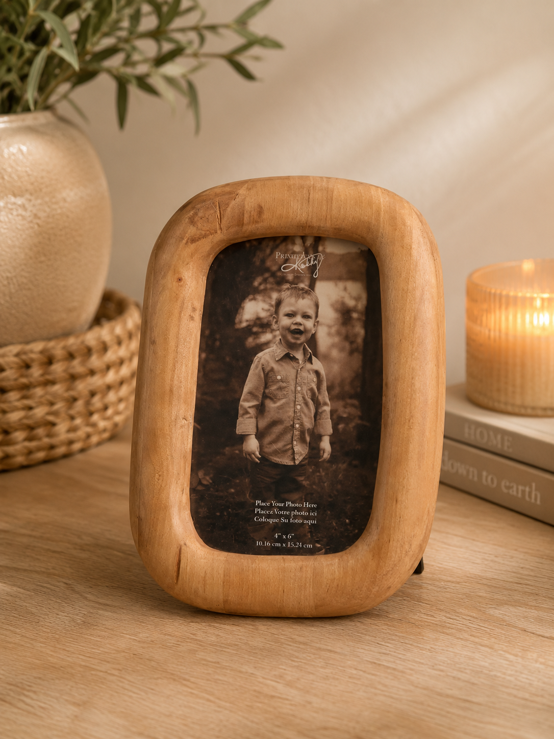 Birch Wood Photo Frame