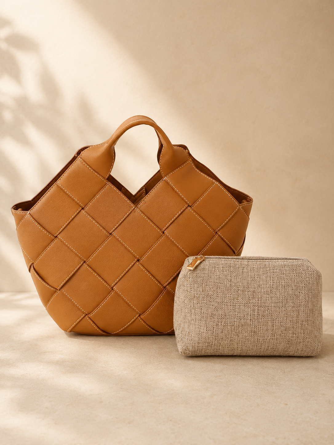 Tracee Basket Tote Bag