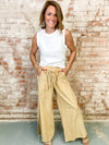 Tammy Linen Blend Mineral Washed Pants