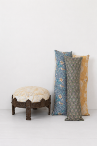 Vintage Kantha Lumbar Pillow
