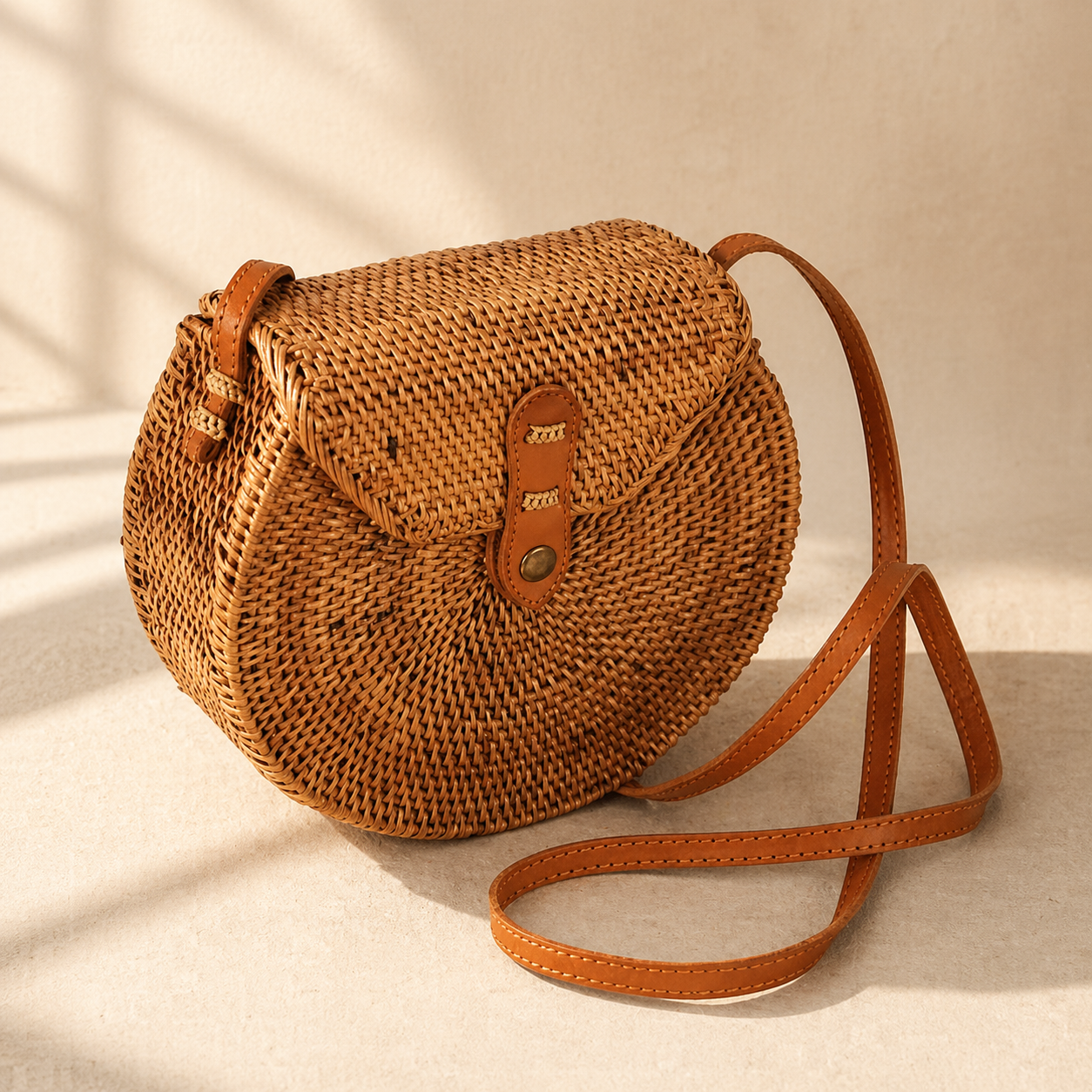 Sol Rattan Bag