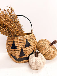 Jack-O-Lantern Basket