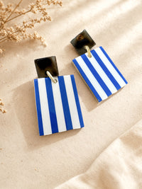 Bermuda Block Earrings | Sunshine Tienda