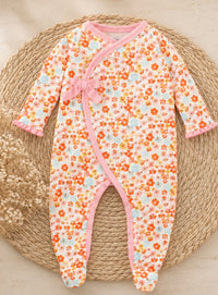Mud Pie Fall Floral Sleeper