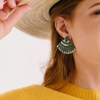 Catalaya Porcelain Earrings | Sunshine Tienda