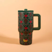 Merry Moment Flip Straw Tumbler
