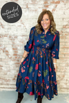 Delora Floral Print Dress