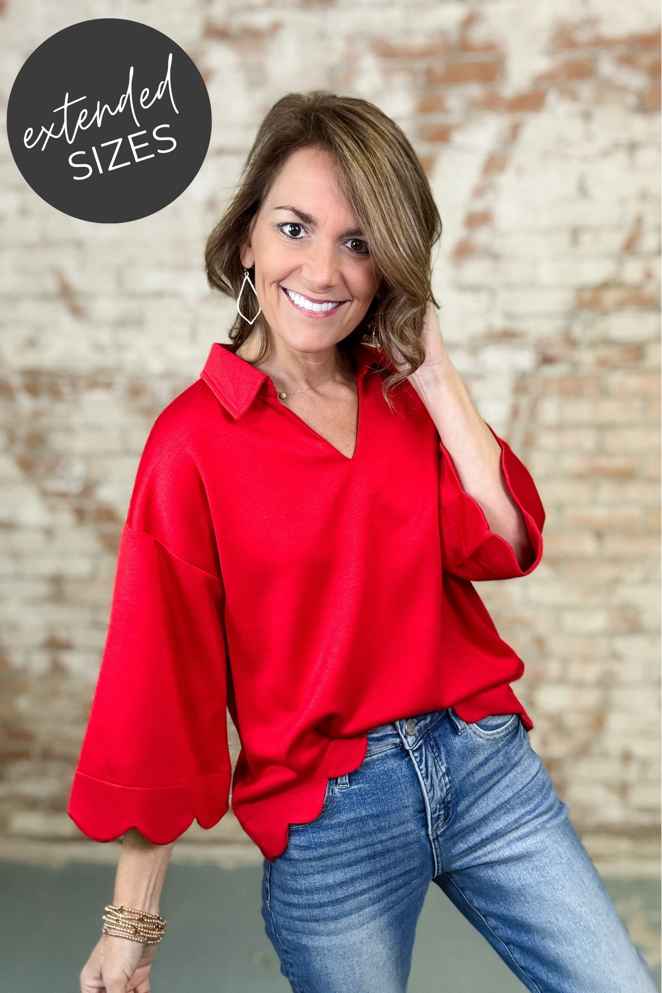 Lume Collared Top