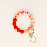 Cutie Pie Plaid Keychain Wristlet