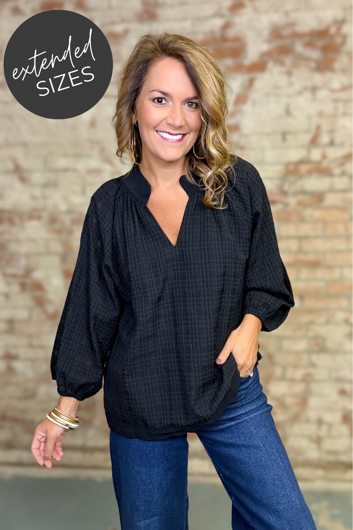 Fiona Textured Top