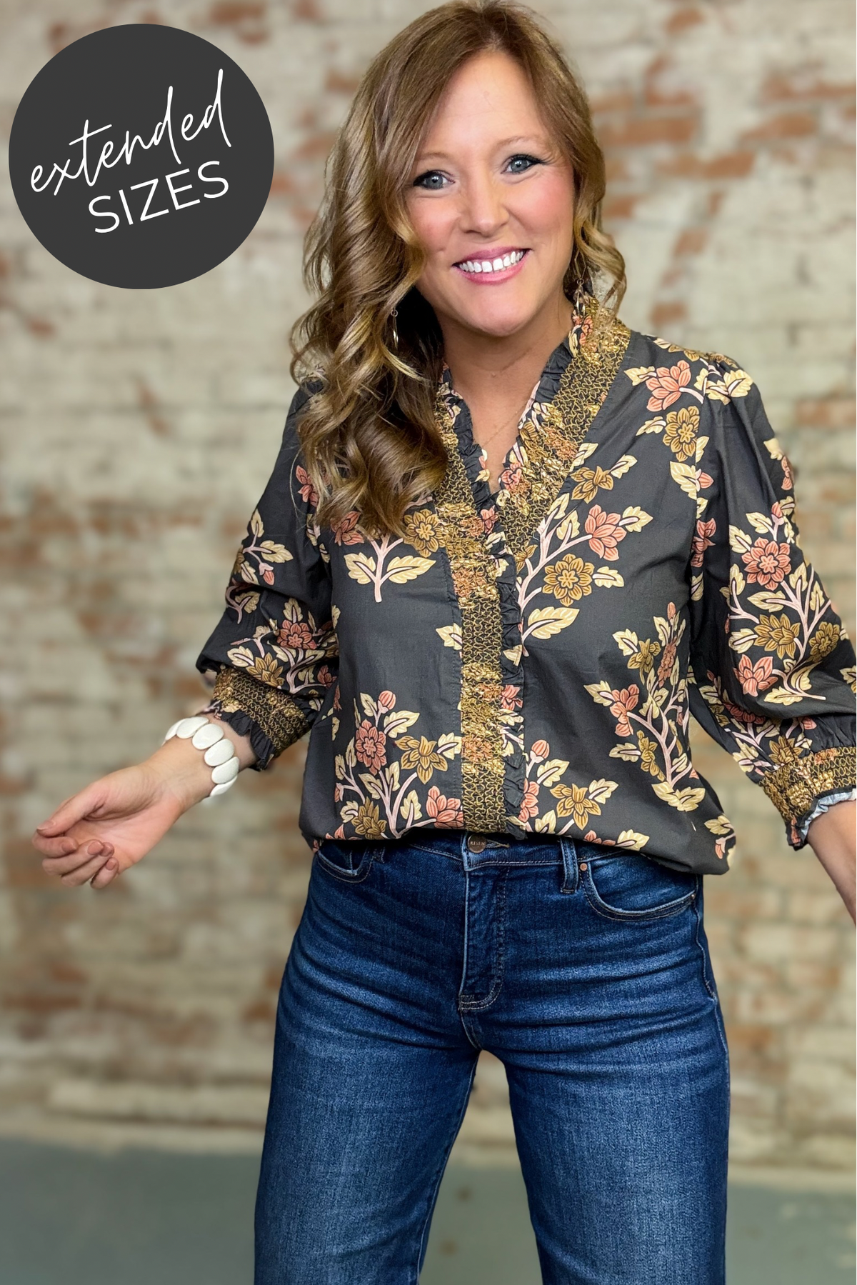 Danny Floral Top