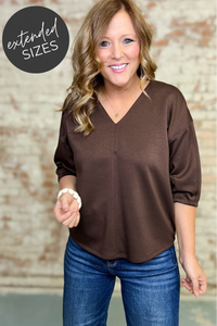Belen Solid Casual Top