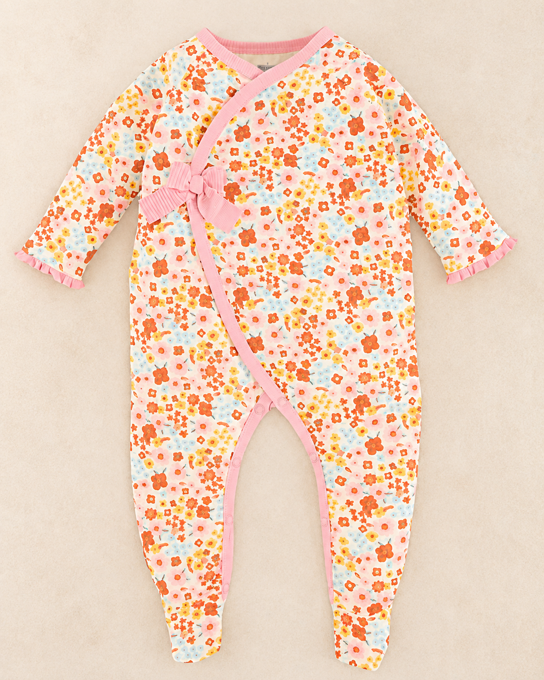 Mud Pie Fall Floral Sleeper