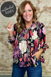 Deanna Floral Top
