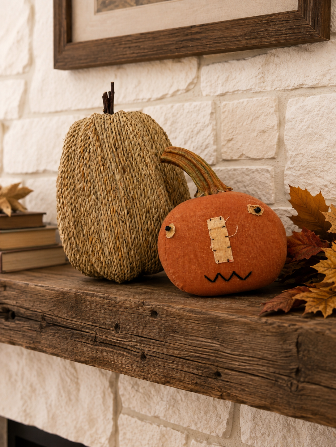 Antique Jack O'Lantern Head