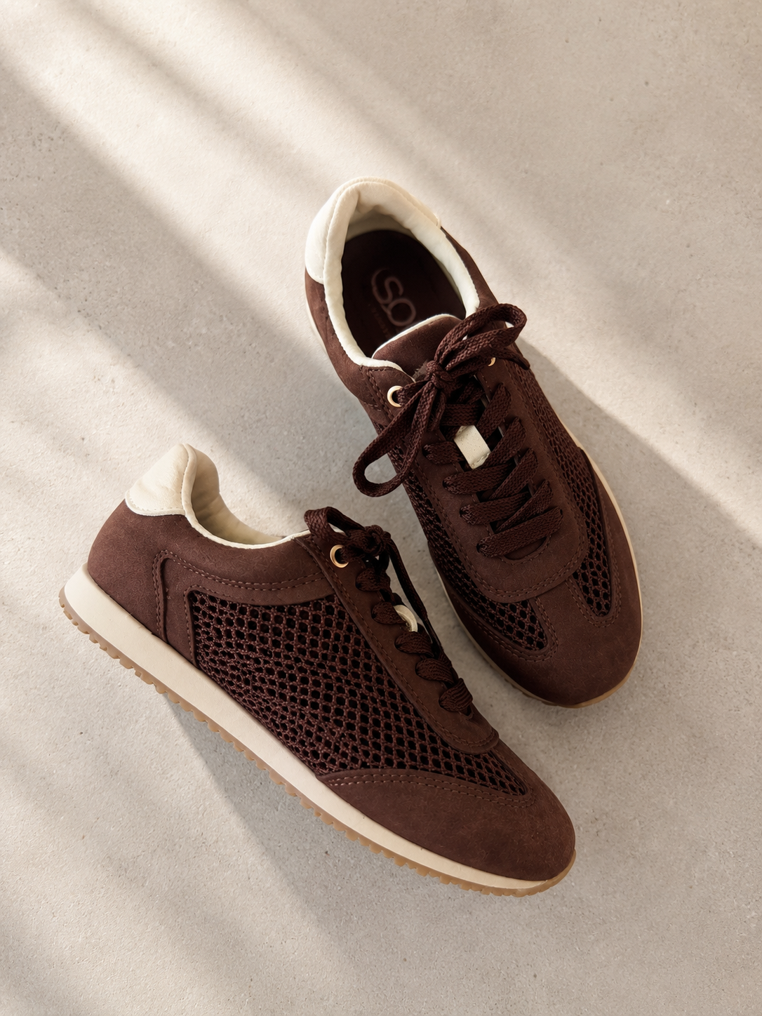 Cocoa Mesh Sneaker
