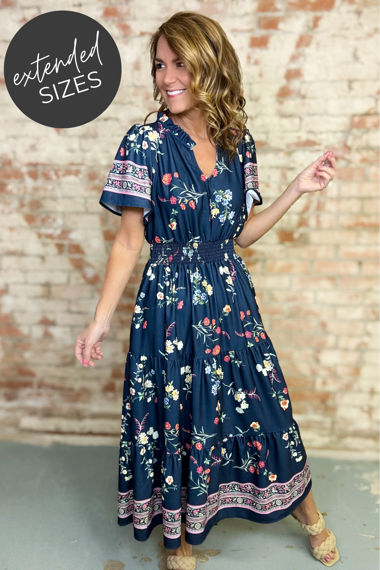 Fleur Tiered Maxi Dress