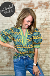 Kassie Floral Print Top
