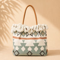 Madison Handwoven Aztec Tote
