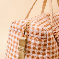 On-The-Go Quilted Weekend Bag