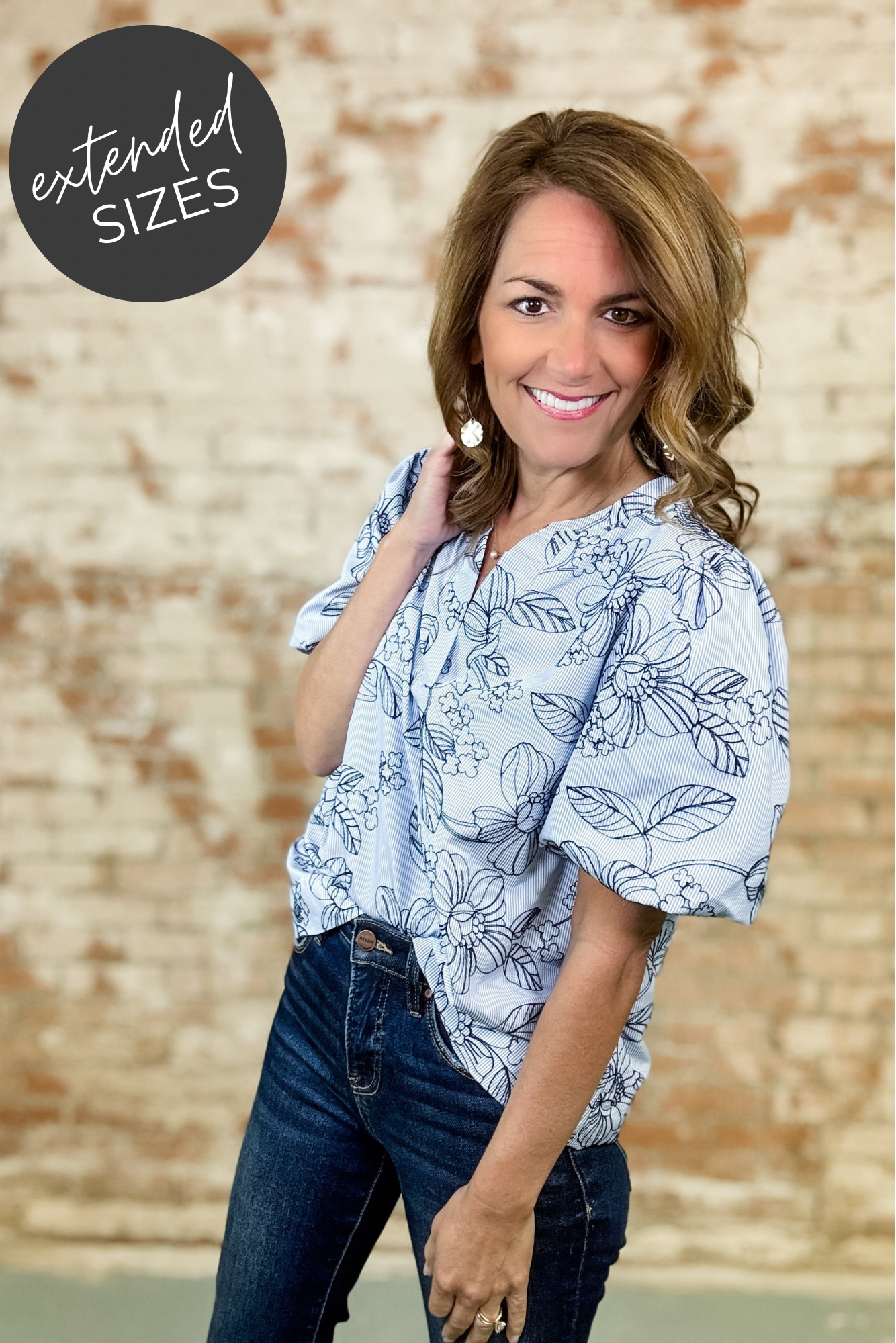 Sophia Floral Print Top
