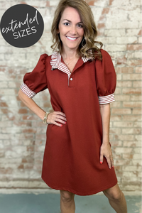Mary Alice Stripe Detail Dress