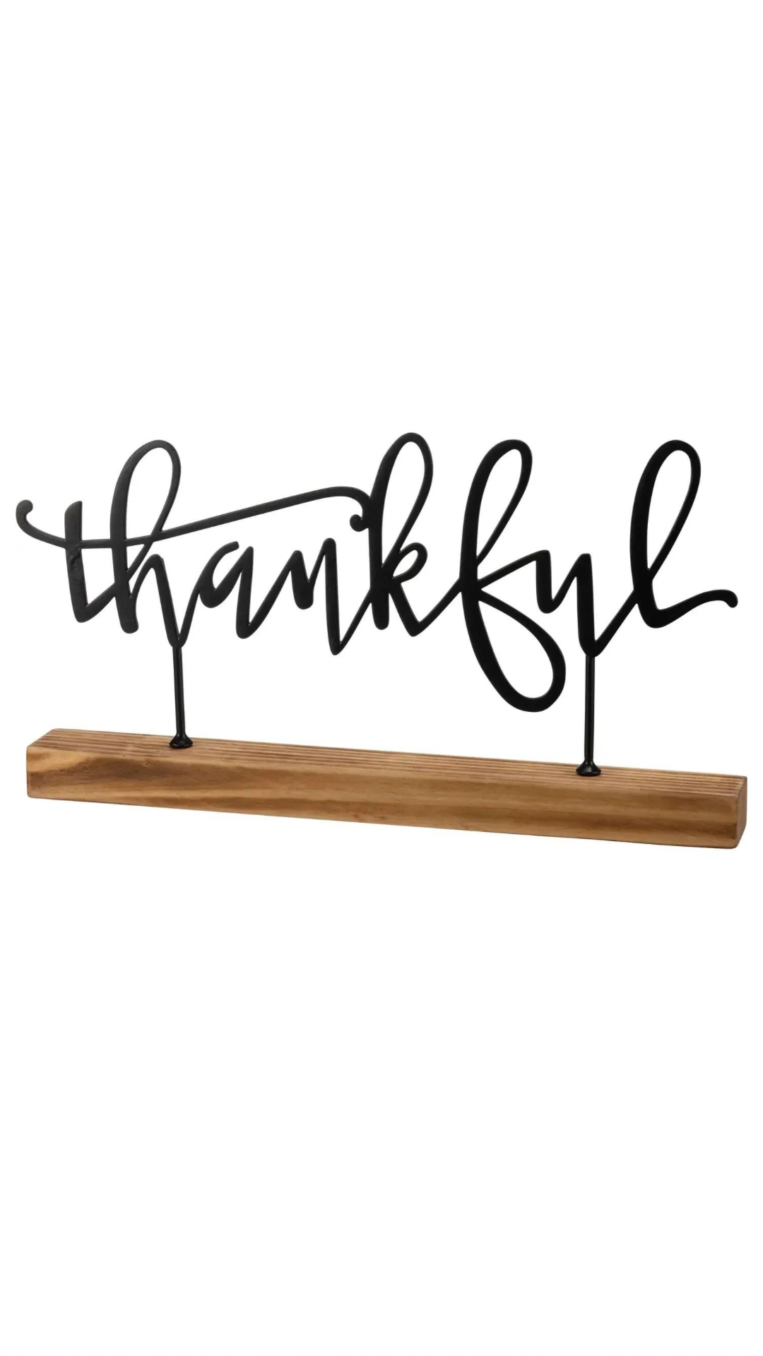 Thankful Mantel Decor