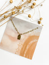 Dear Heart | Believe in Miracles Mini Tag Necklace