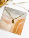 Dear Heart | Believe in Miracles Mini Tag Necklace