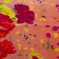 Square Cotton Velvet Printed Pillow