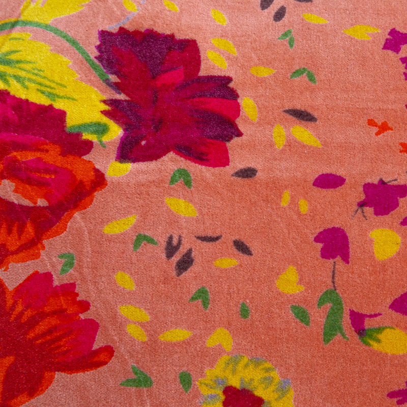 Square Cotton Velvet Printed Pillow