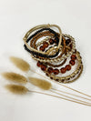 Riah Brown Stretch Bracelet