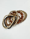Riah Brown Stretch Bracelet