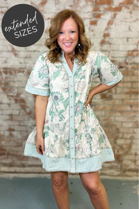 Kiersten Botanical Print Dress