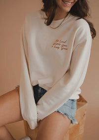 Dear Heart Blessing Pullover