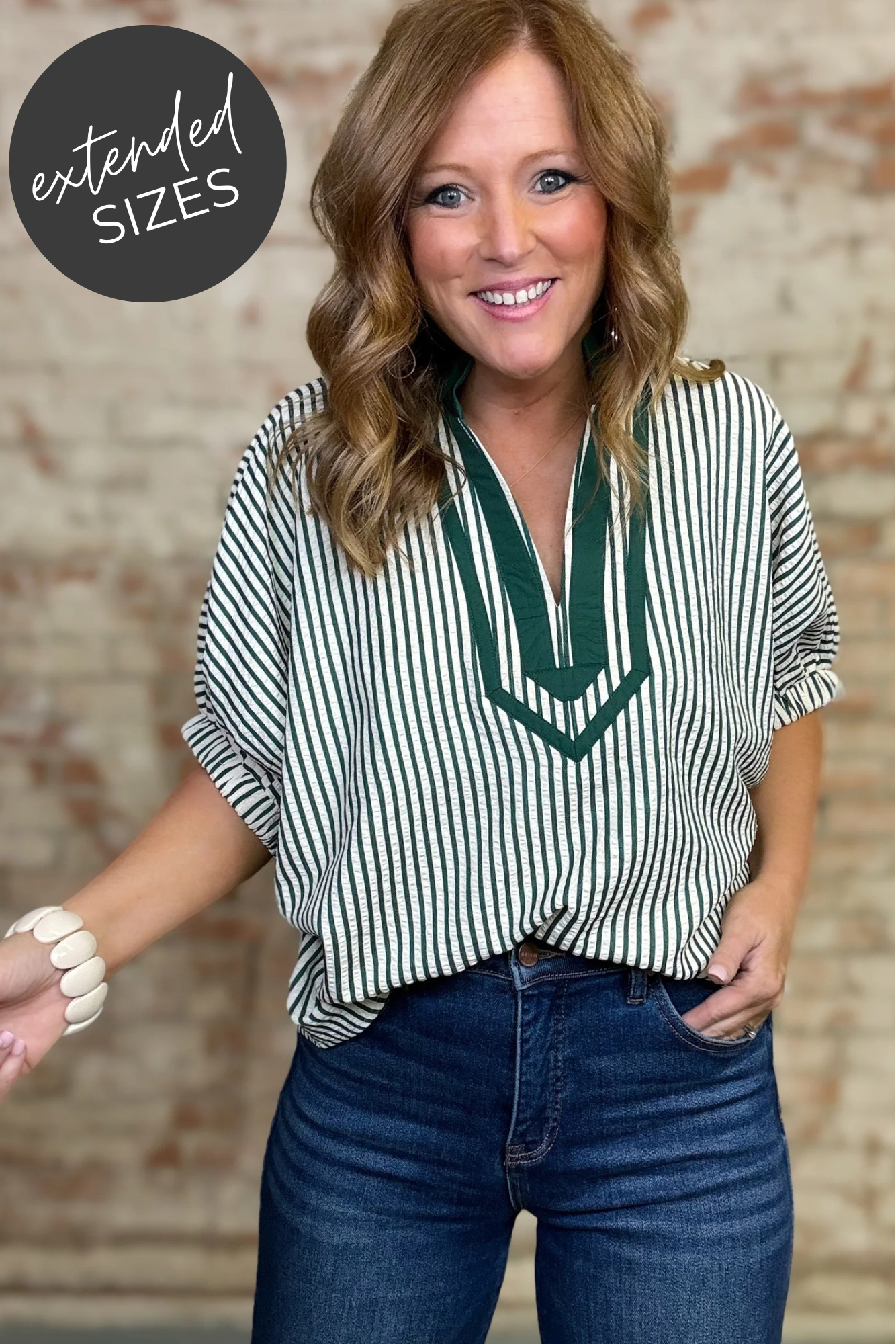 Karter Stripe Top