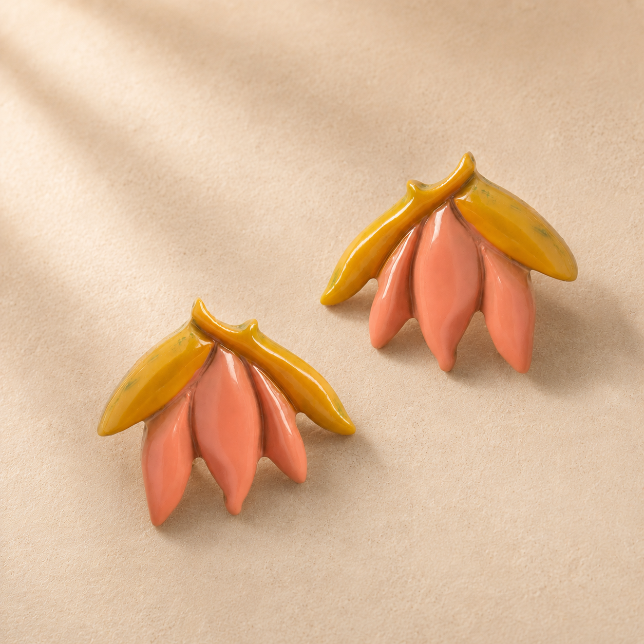 Rosy Blossom Studs | Sunshine Tienda