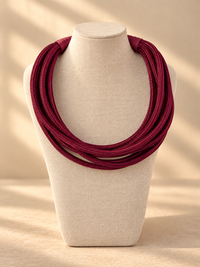 Adina Slub Multistrand Necklace