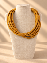 Adina Slub Multistrand Necklace
