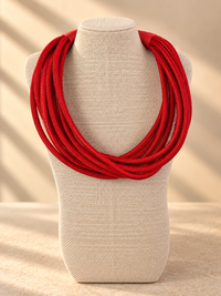 Adina Slub Multistrand Necklace