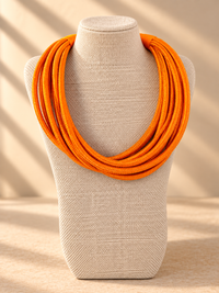 Adina Slub Multistrand Necklace