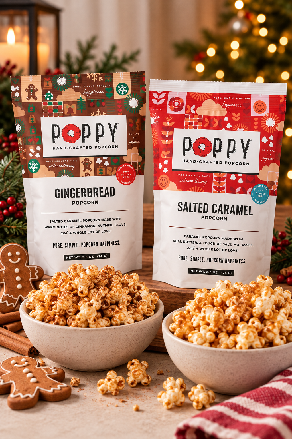 Christmas Poppy Popcorn