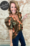 Silvia Floral Print Top