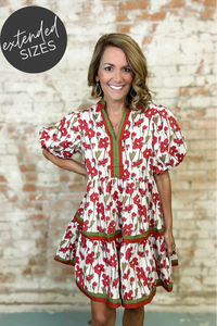 Kyser Floral Tiered Dress