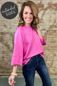 Maren Raglan Solid Top