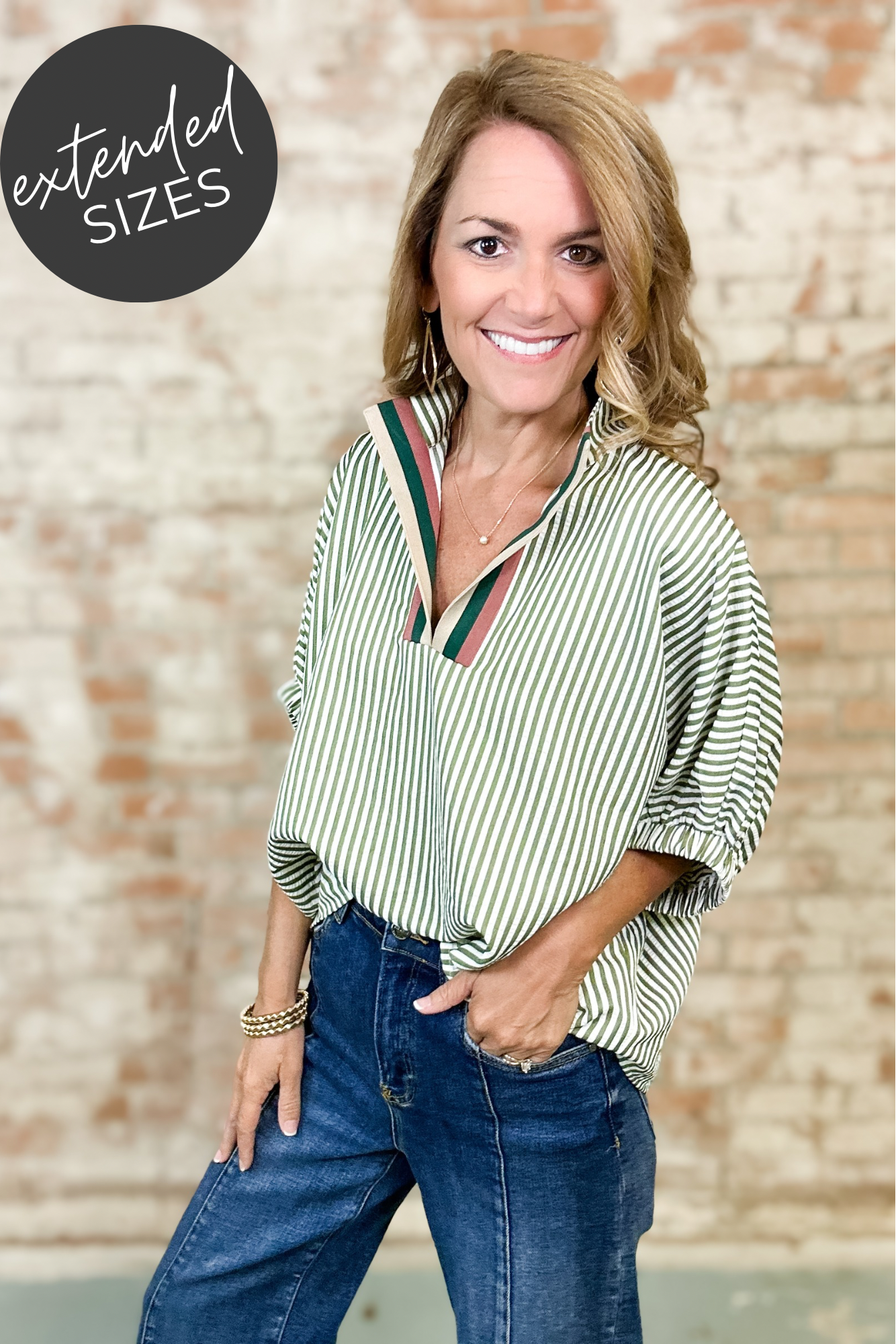 Annie Stripe Top